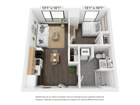 1 Bed / 1 Bath at The Indie, Boston Massachusetts  